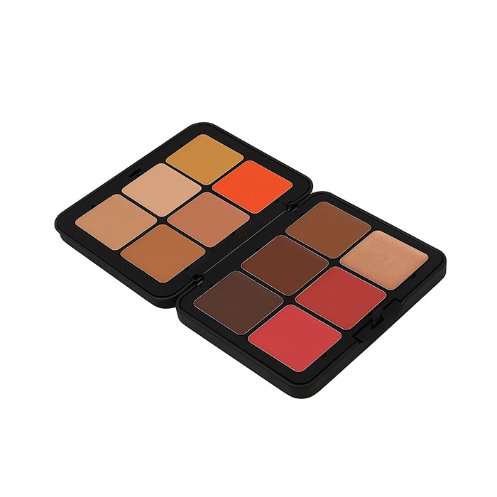 پالت کانتور کرمی میکاپ فور اور 12رنگ اصل Make Up For Ever Ultra HD Foundation Palette - Thumbnail 1