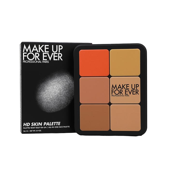 پالت کانتور کرمی میکاپ فور اور 12رنگ اصل Make Up For Ever Ultra HD Foundation Palette - Main Image