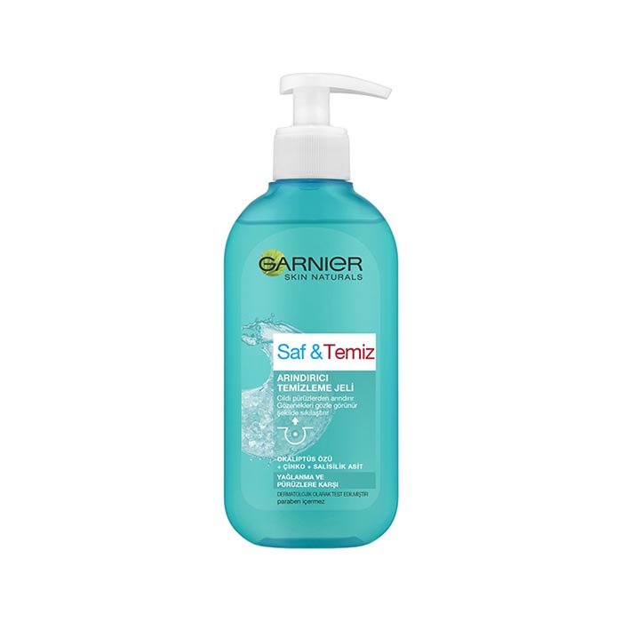  ژل شستشو صورت ضدجوش گارنیر مدل pure active - Main Image