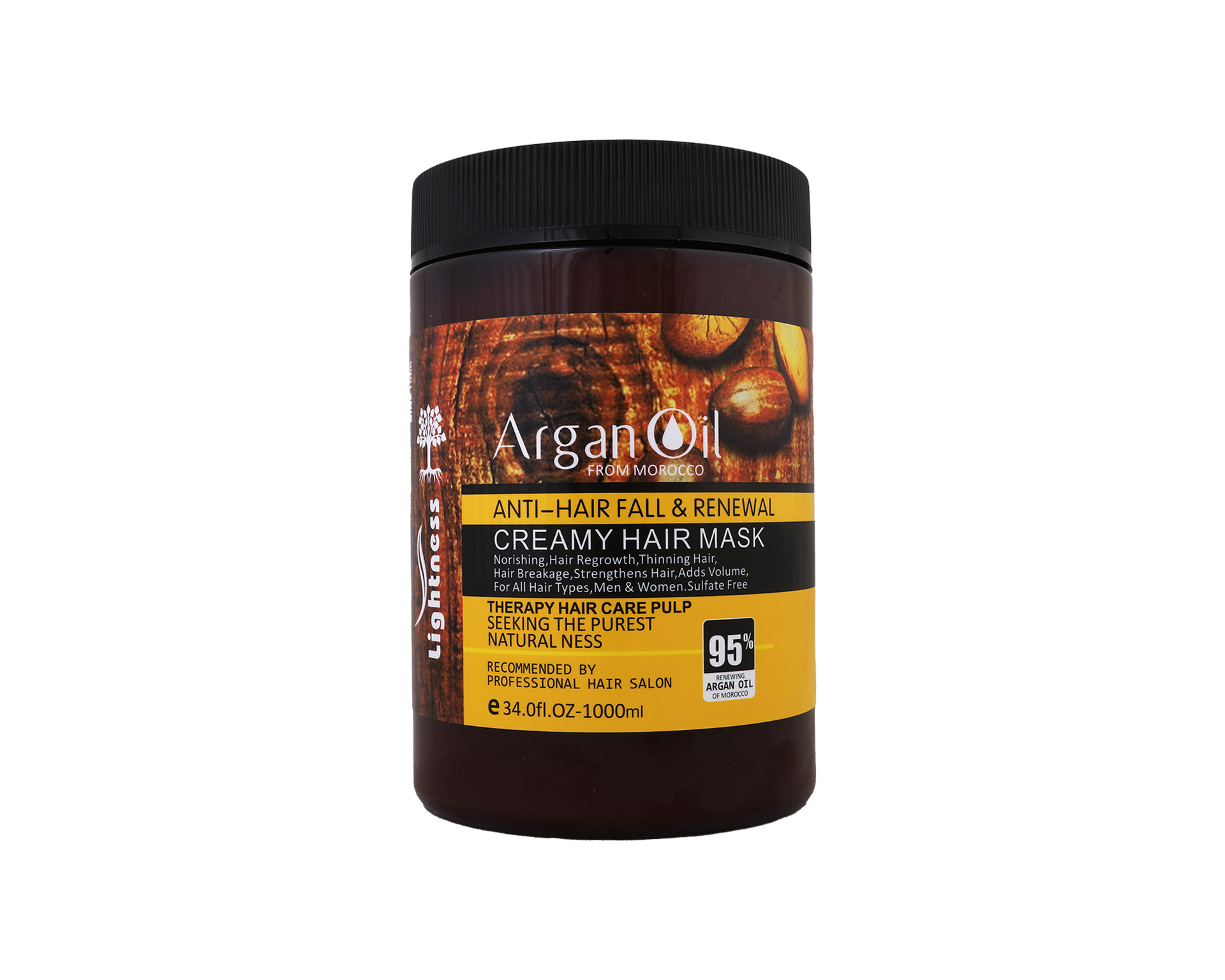 ماسک مو لایتنس مدل پروتئین و روغن آرگان اصل