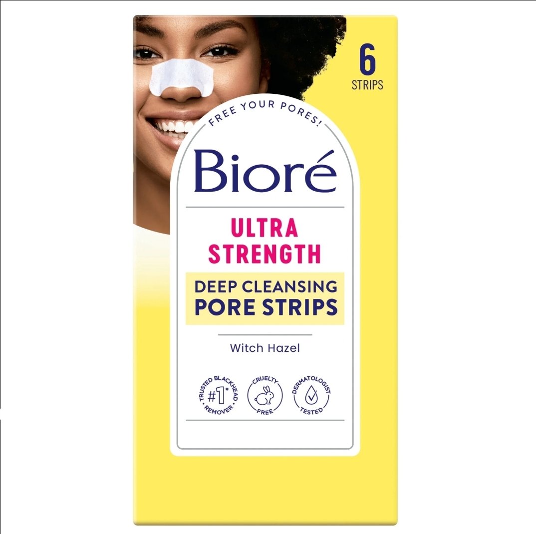 چسب بینی بیوره biore ژاپنی مدل Ultra strength بسته 6 عددی