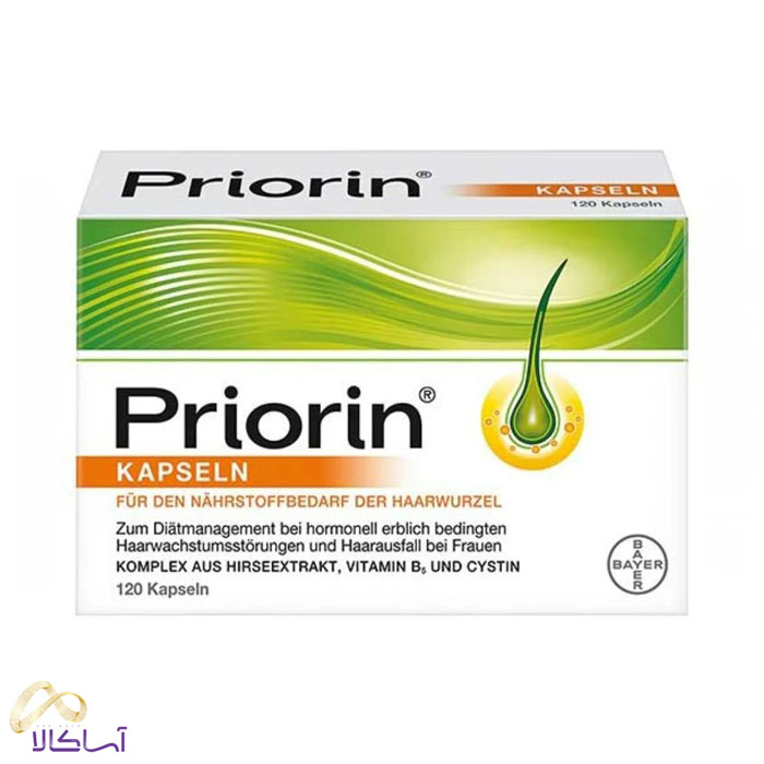 قرص پریورین ضد ریزش مو آلمانی Priorin kapseln