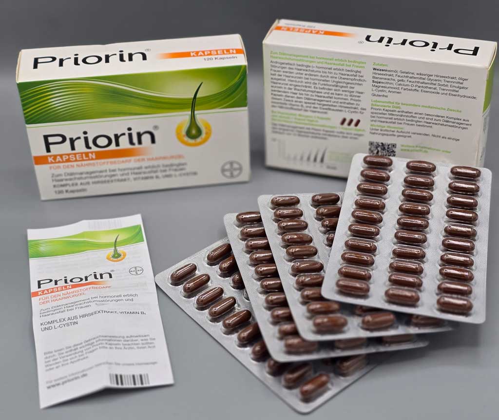 قرص پریورین ضد ریزش مو آلمانی Priorin kapseln - Thumbnail 1