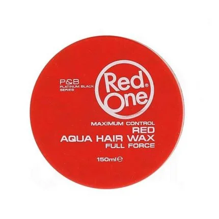 واکس مو ردوان red one مدل Aqua فول فورس رنگ قرمز