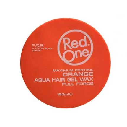 ژل واکس موی ردوان red one مدل Aqua حجم 150 میلی لیتر رنگ نارنجی