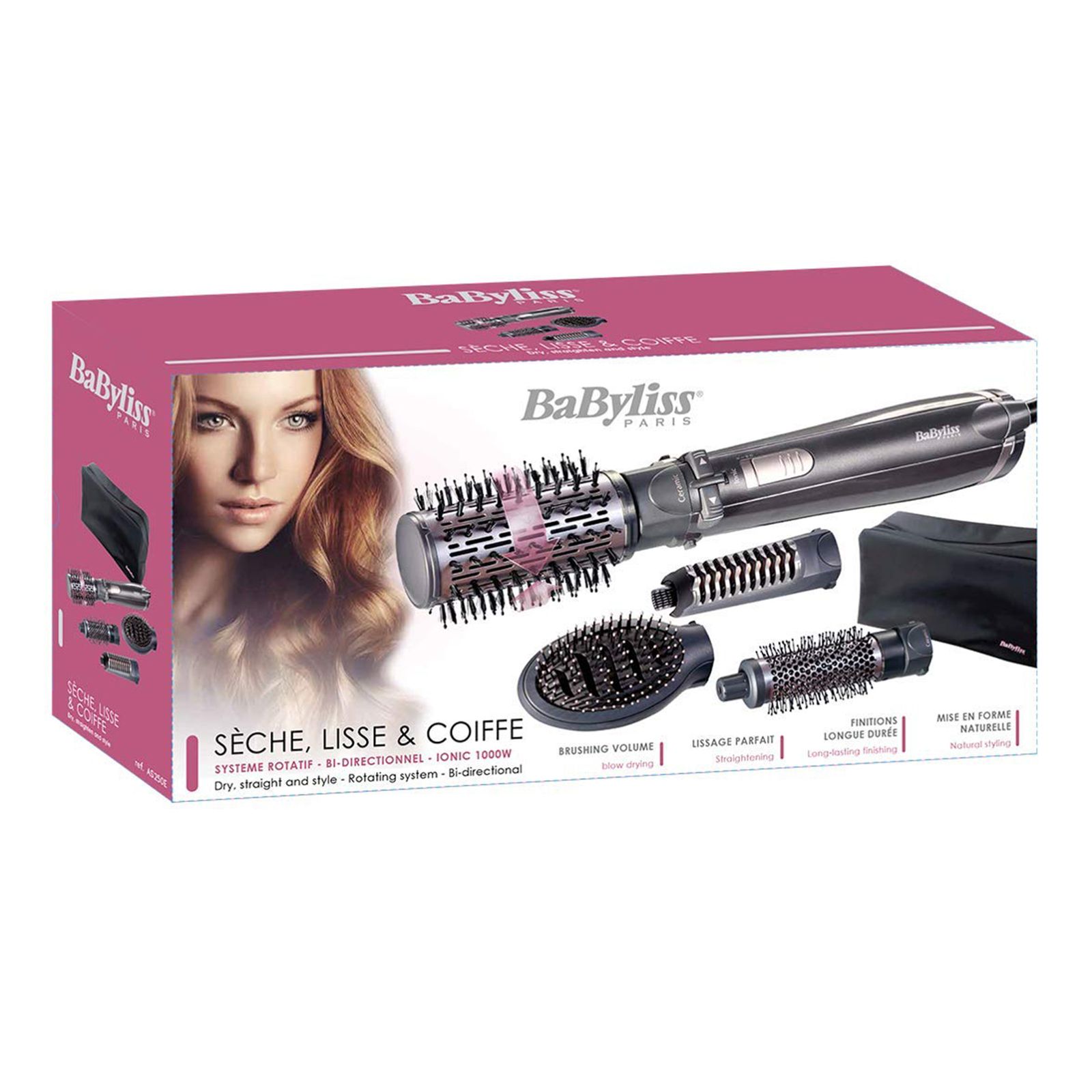 سشوار برس دار چرخشی بابیلیس مدل 250Keratin - Thumbnail 2